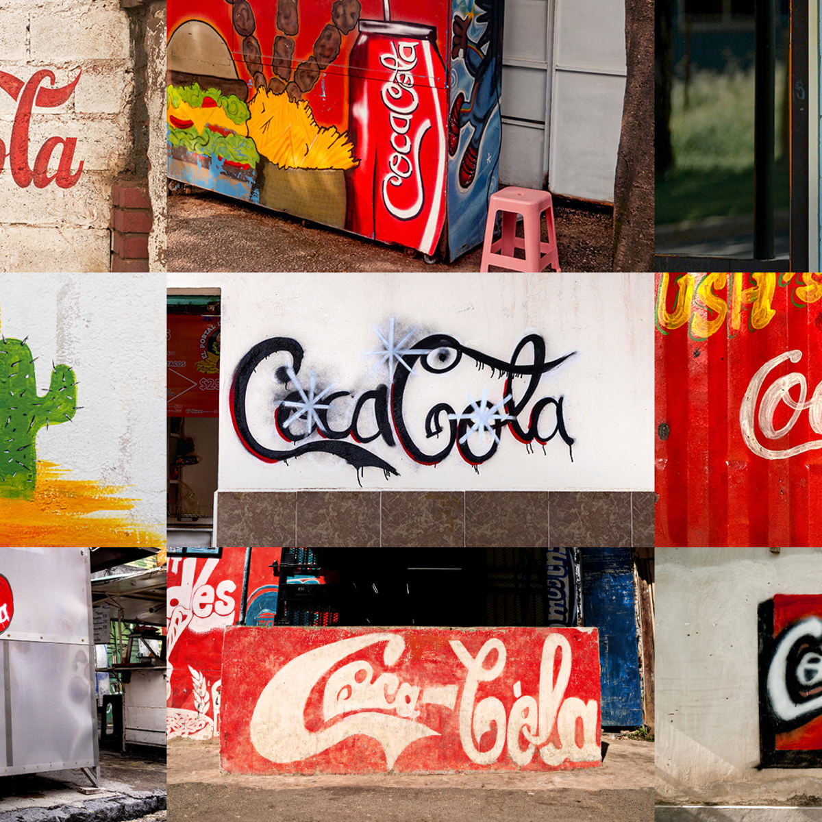 000 Coca Cola Murals