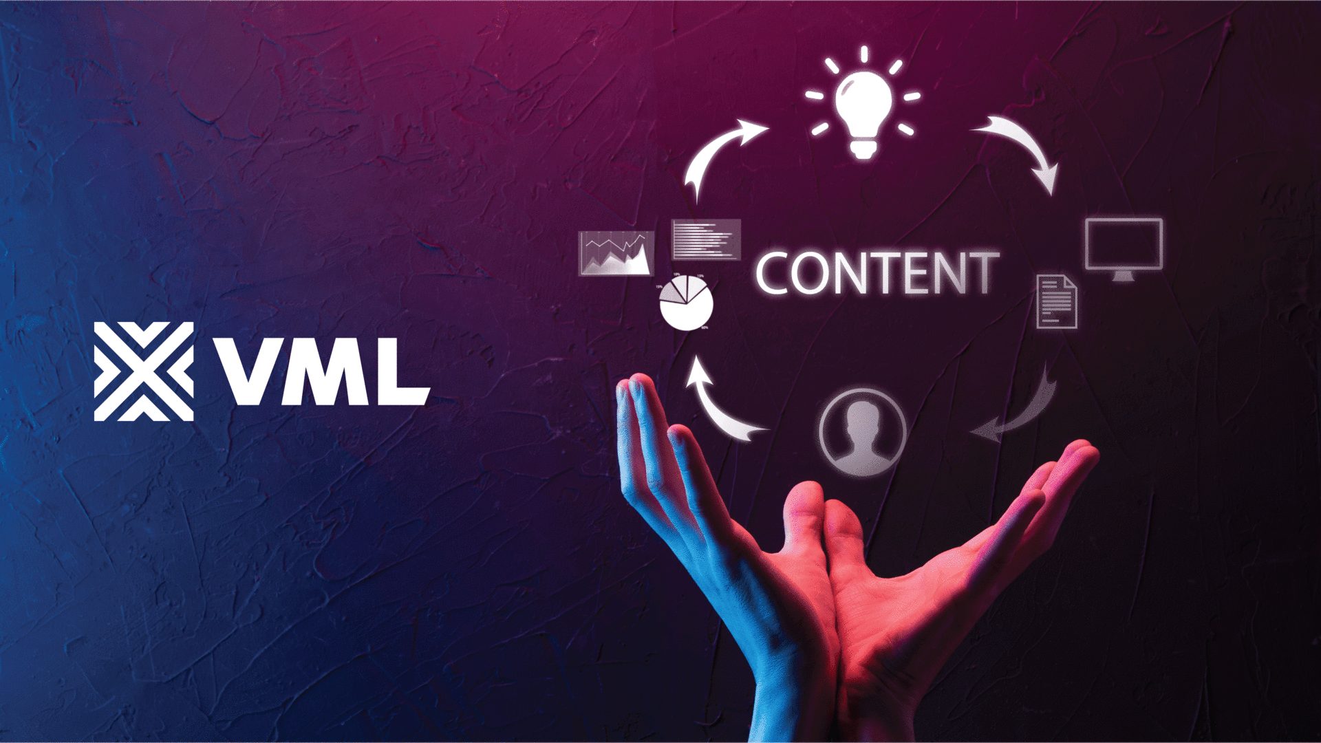 Content supply chain vml